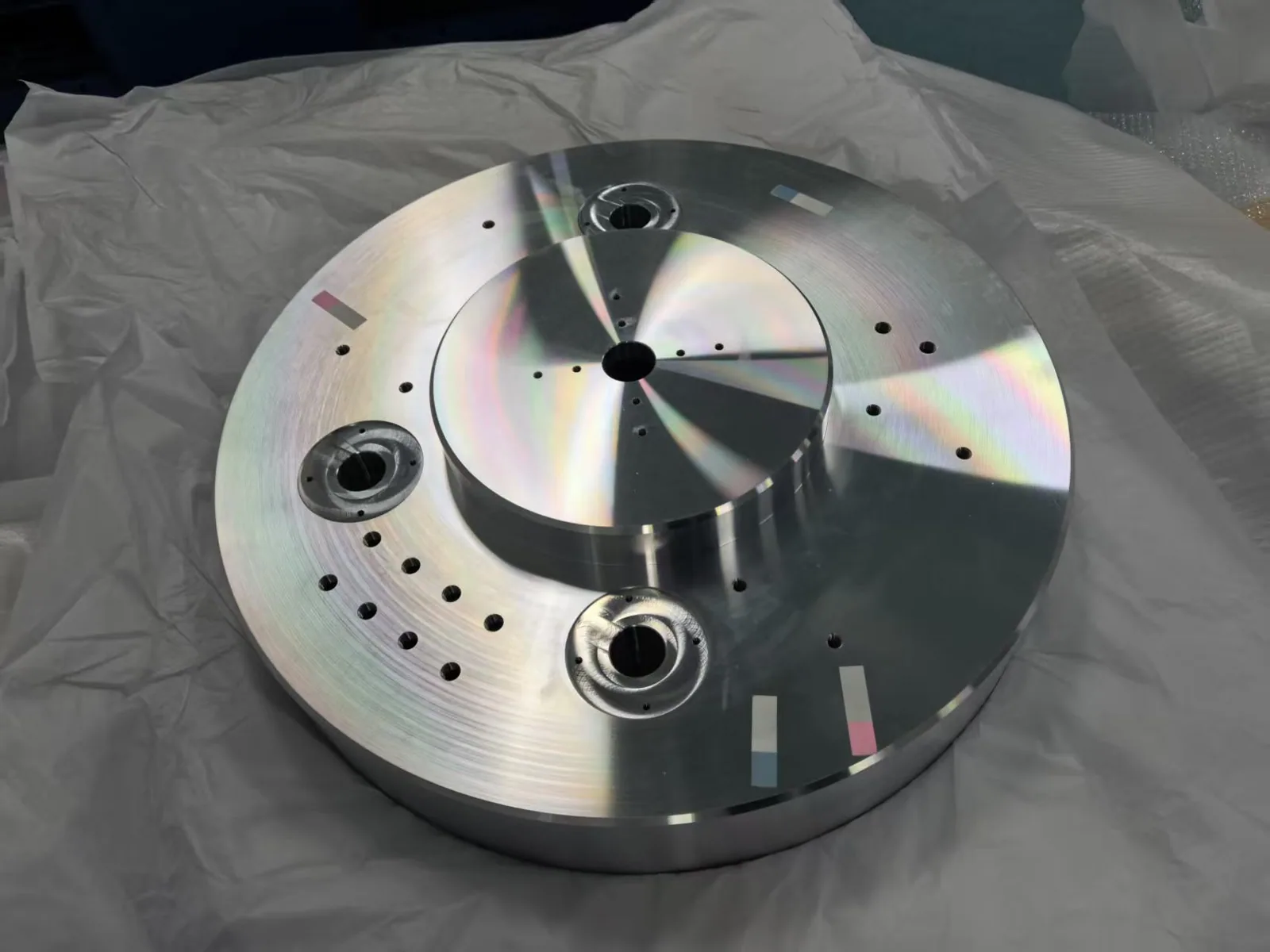 Machined circular component