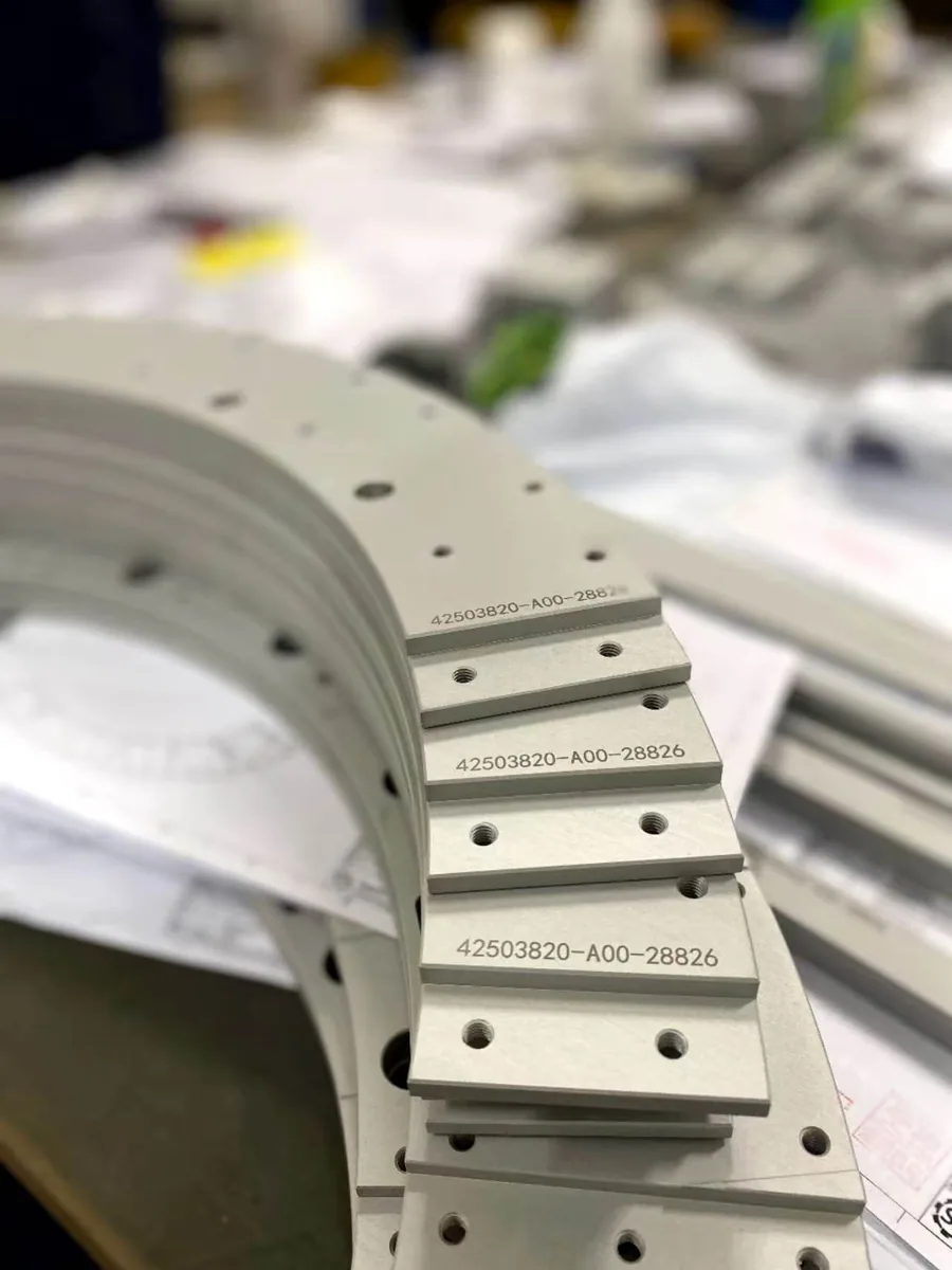 Machined mechanical components
